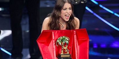 Angelina Mango ha vinto il Festival di Sanremo con il 40.3% delle preferenze totali