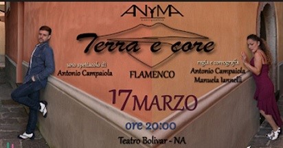 Teatro Bolivar: Flamenco di Anyma  Compañia con Terra e Core