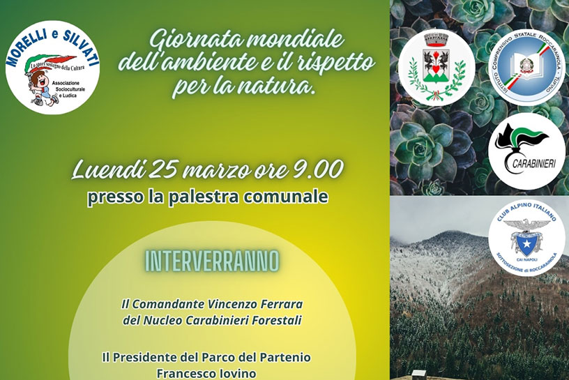 Roccarainola, l'associazione Morelli e Silvati organizza un evento sulla natura