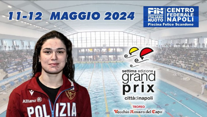 Grand Prix Città di Napoli: le stelle del nuoto italiano alla Piscina Scandone l'11 e 12 maggio