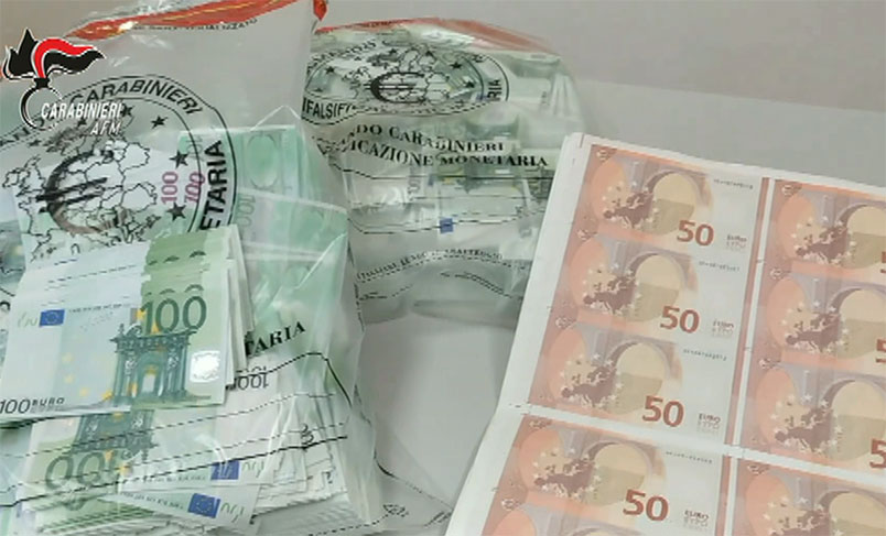 Basso con vendita di banconote contraffatte in Italia e all'estero: 60 arresti