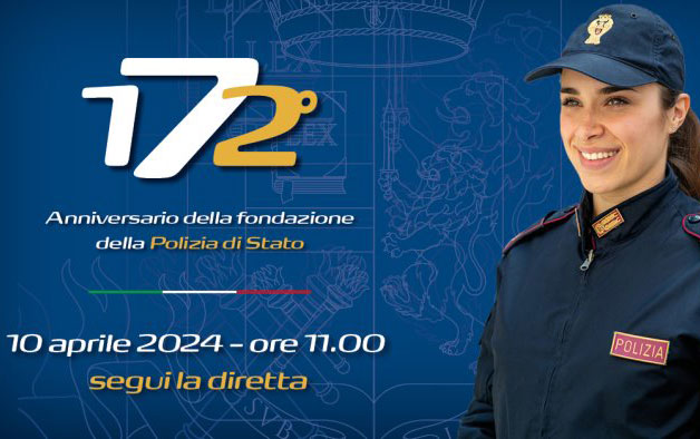 172° Anniversario della fondazione della Polizia di Stato alla Reggia di Portici.
