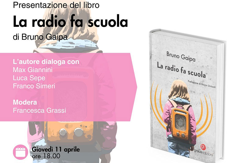 Nola, presentazione del libro La Radio Fa Scuola di Bruno Gaipa