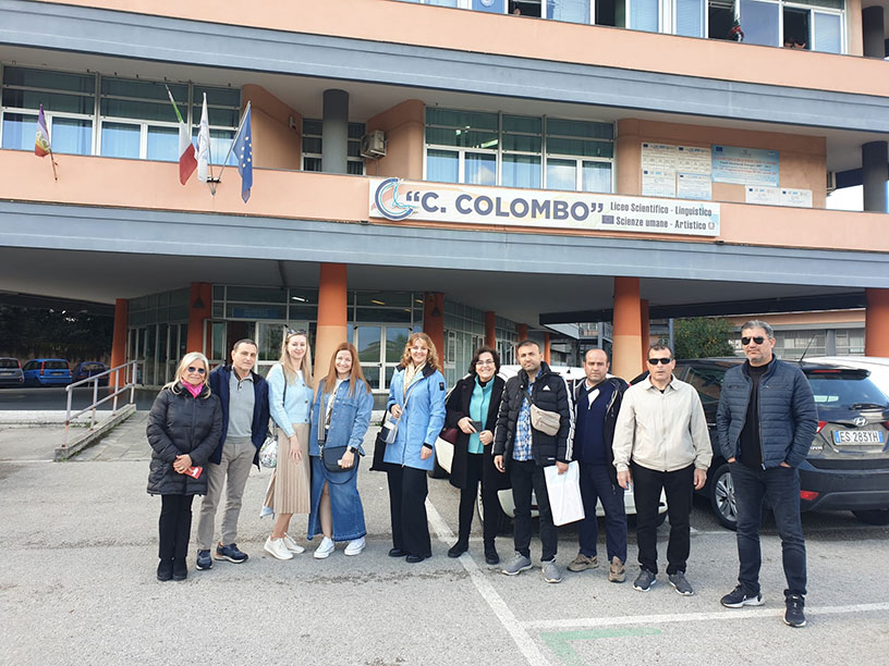 Marigliano, Liceo Colombo: scambio culturale tra Italia, Turchia ed Estonia