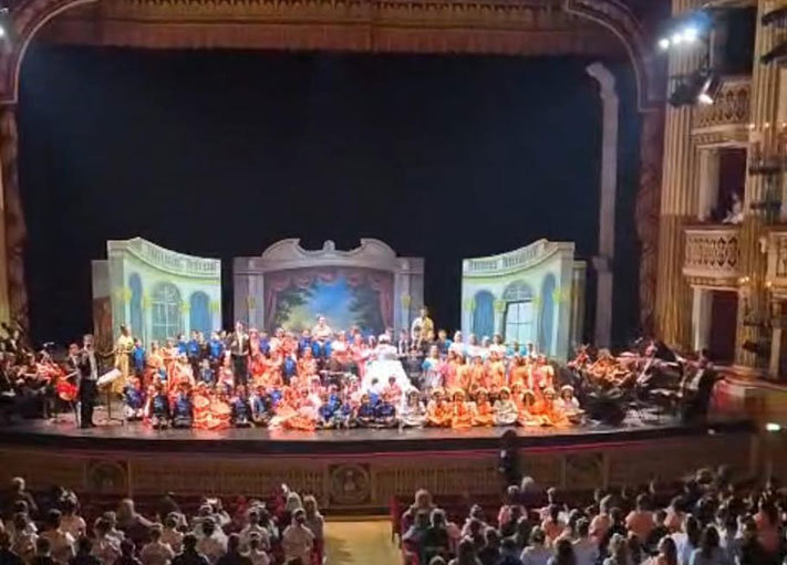 San Vitaliano, gli alunni dell'Istituto Comprensivo Omodeo-Beethoven protagonisti  al Teatro San Carlo di Napoli