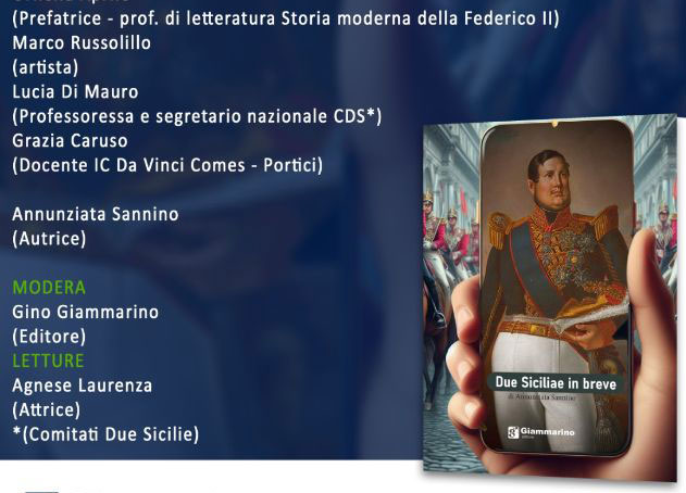 Ercolano- Scuderie di Villa Favorita presenta Due Siciliae in Breve di Annunziata Sannino