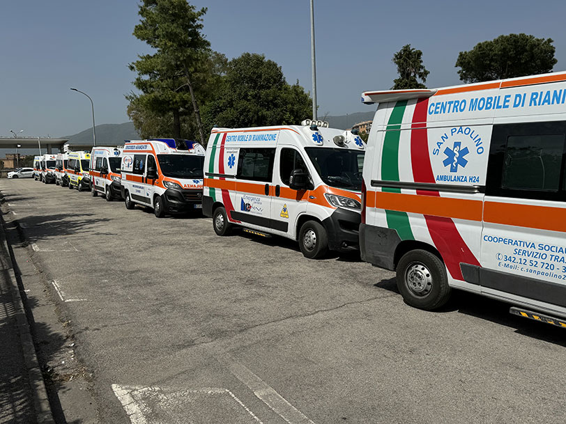 Nola, la denuncia: pi di 7 ambulanze bloccate nel pronto soccorso dell'ospedale