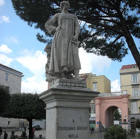 Nola, commemorato Giordano Bruno