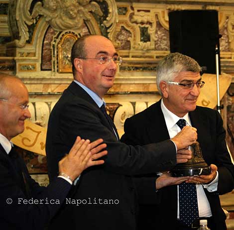 Premio Felix Citt di Nola a Enrico Fedele e Francesca Simonelli