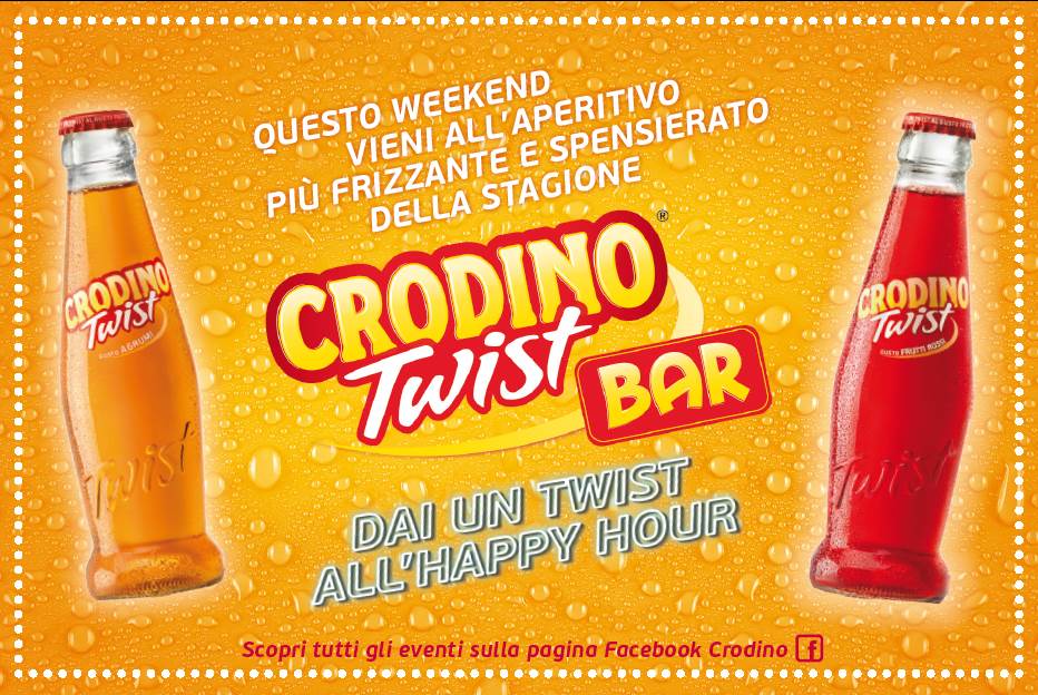 Crodino Twist Bar arriva a Napoli
