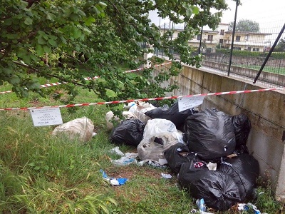 Nola - Boscofangone, abbandono incontrollato rifiuti: task force della PM