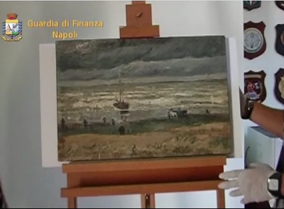 Napoli, sequestro beni del clan: spuntano quadri di Van Gogh