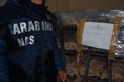 Casalnuovo, intervento dei Nas al supermercato: 40kg di prodotti sequestrati