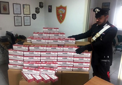 Contrabbando sigarette, 4500 pacchetti scovati a Mugnano