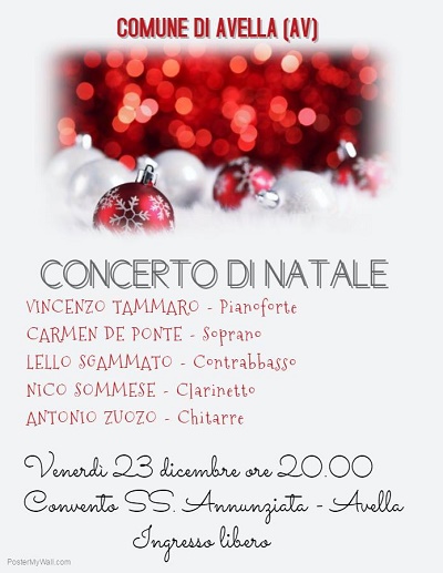 Avella, tradizione natalizia e musica napoletana per il Concerto di Natale