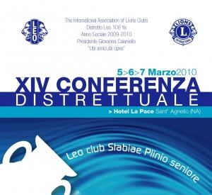 XIV Conferenza dell Distretto Leo 108 ya