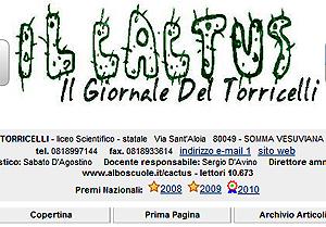 Somma, Il Cactus, il giornalino del  Liceo Torricelli
